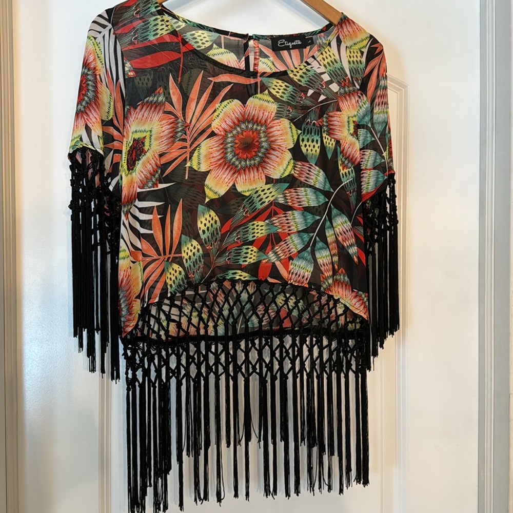 Etiquette Sheer Top